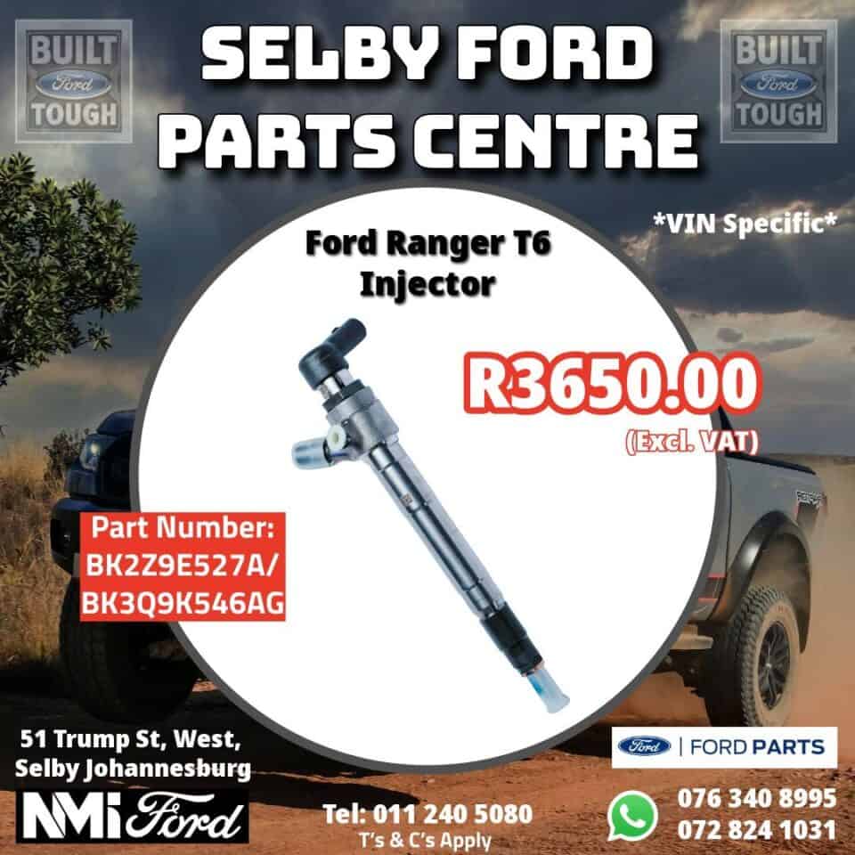 Ford Ranger T6 Injector - Selby Ford Parts